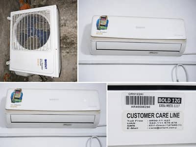 Orient 1 Ton Bold 12G DC Inverter AC | Used | Bill 50/| Lahore