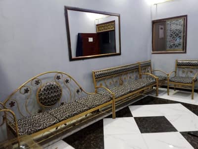 Iron Sofa Set 5 Seater With Dallan (Sethi)