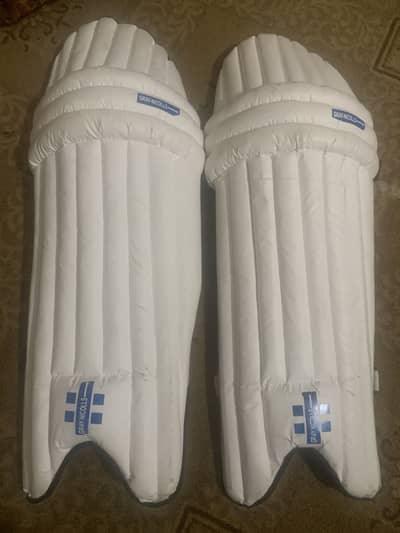 Cricket batting gray Nicolls pads