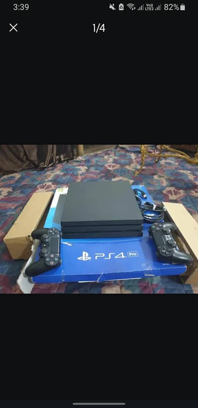 play station 4 pro fresh condition- seal pack