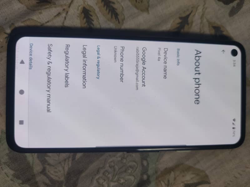Google Pixel 4a 7
