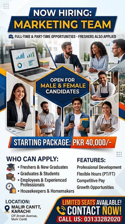 JOB OPPORTUNITY PART TIME / FULL TIME