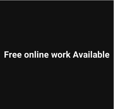 Free Online work