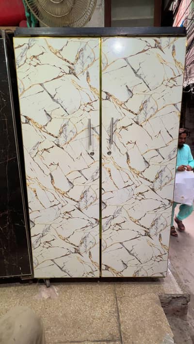 Premium Wooden Wardrobe / Cupboard – 2 Door | Strong & Stylish