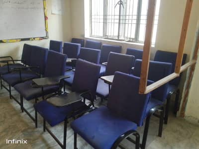 School chairs for sale 10/8 useable condition (chairs with foam)