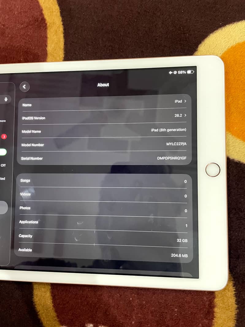 iPad 8th generation 2