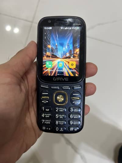 G'Five 4G Style Touch & Type (Best For Hotspot)