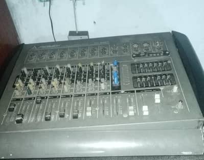 DJ sapker pair 1 mixer