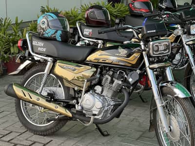 Cg 125 black gold edition