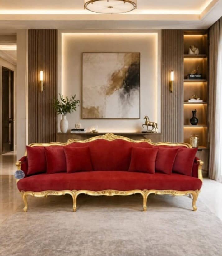 Sofa poshish/sofa repairing/sofa fixing/sofa covering/L shape Sofas 4