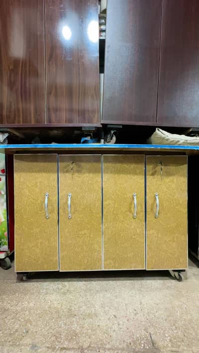 Multipurpose Storage Cabinet 4ft x 2ft – 4 Doors with Shelves
