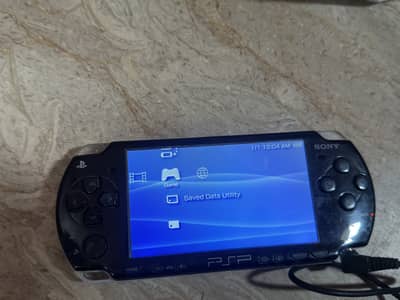 playstation psp 2005 model with card