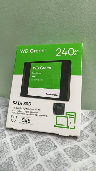 WD Green 240GB SATA SSD – Open Box (100% Brand New / Unused)