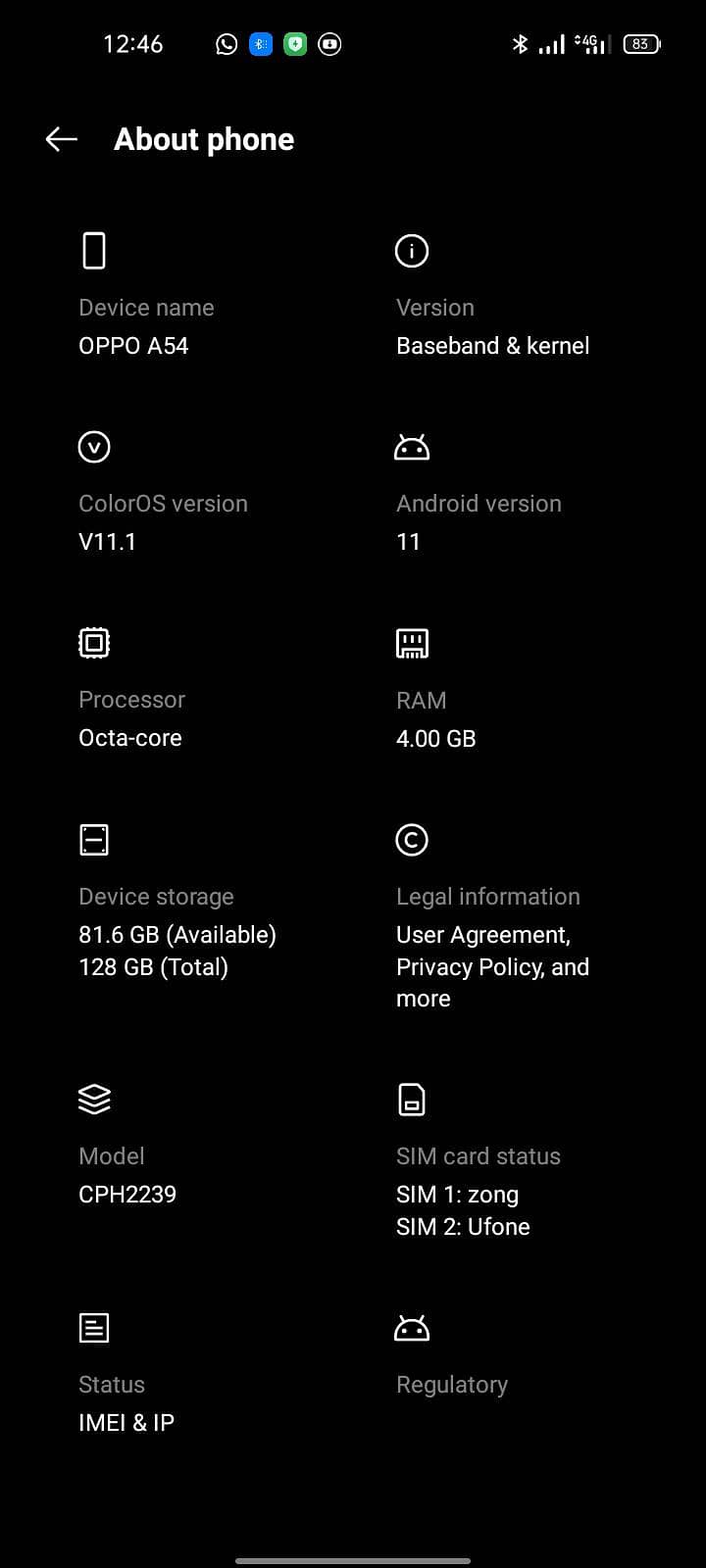 OPPO A54 5
