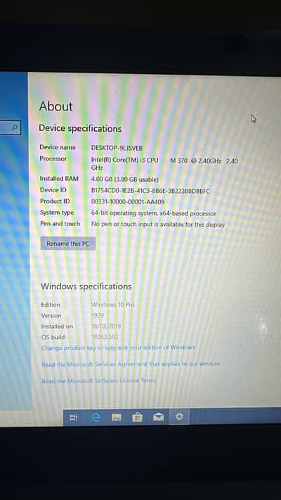 Dell laptop for sale