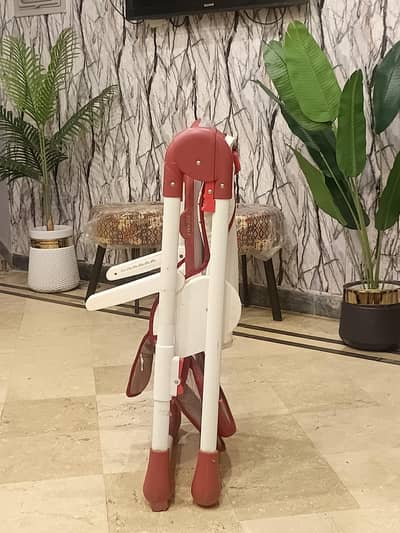 dubai import high chair with wheels and recliner