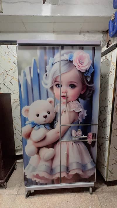 Kids Storage Cabinet | Beautiful Printed Design | 5ft Height