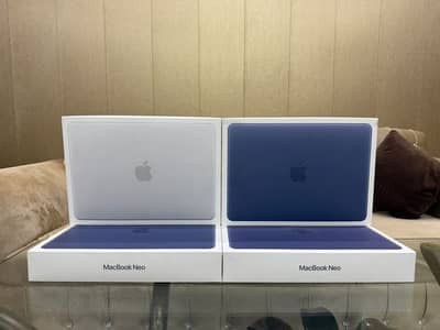 MacBook Neo 8/256gb box pack just system active 0 cycle count