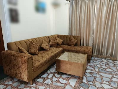  L-Shape Sofa Set for Sale ( 5 Seaters )