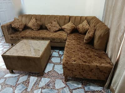L-Shape Sofa Set for Sale ( 5 Seaters )