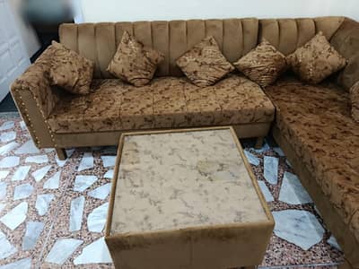 L-Shape Sofa Set for Sale ( 5 Seaters )