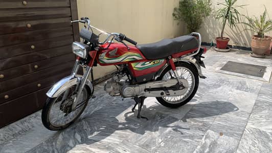 honda cd 70 23 model 22 registered urgent sale