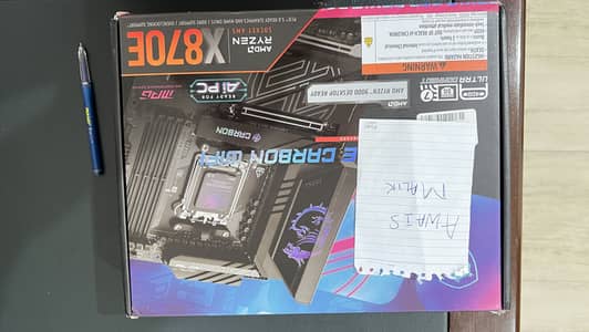 MSI MPG X870E CARBON WIFI motherboard DDR5