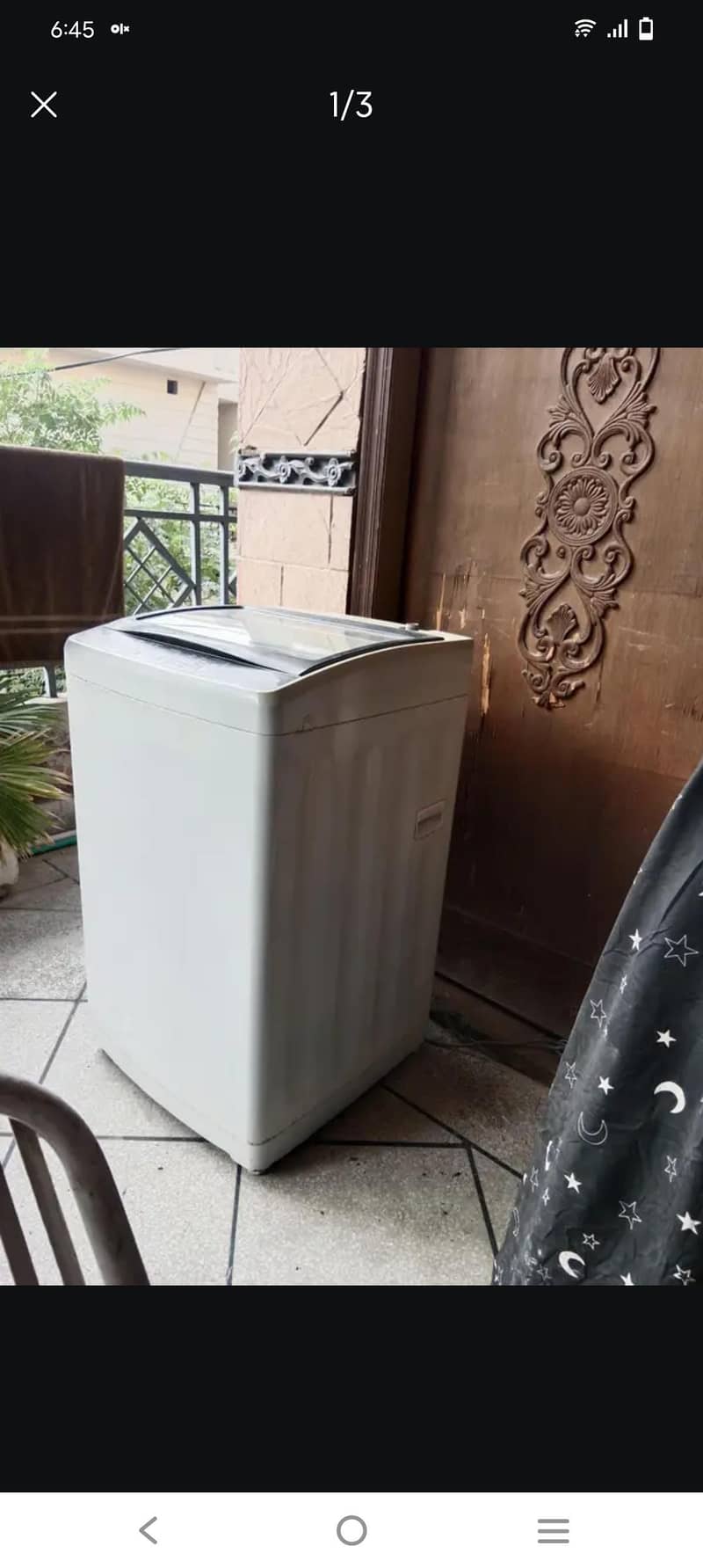 Haier automatic washing machine 1