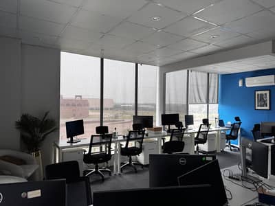 Premium Furnished Office Space Available For Rent With Expo Centre View Johar Town Lahore