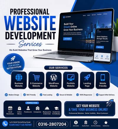 Get a Professional Website for Your Business