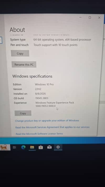 Dell corei7 6th gen
