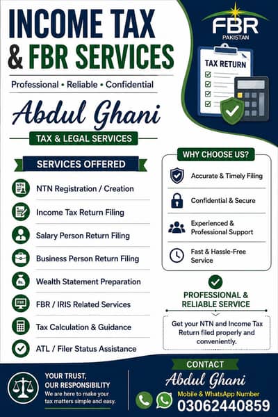 Income tax return file