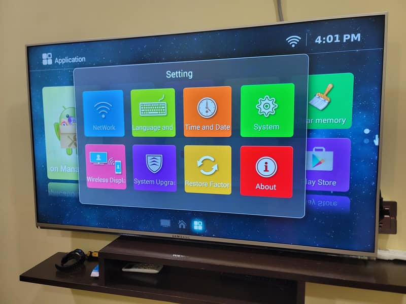 Samsung Android LED 55" 3