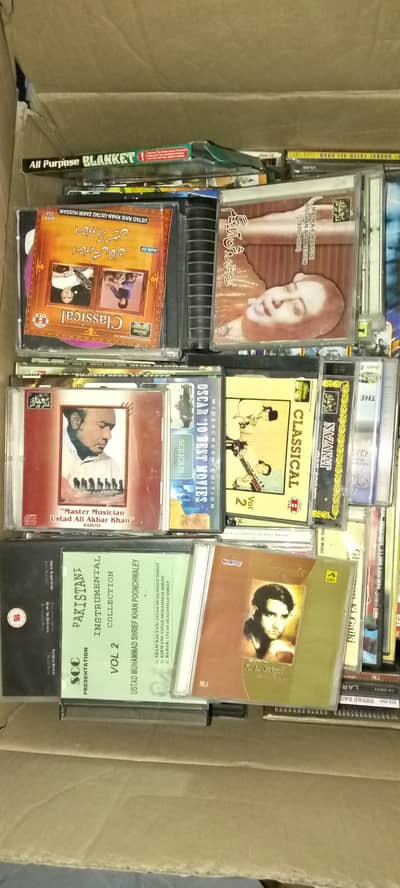 CD's  and DVD's