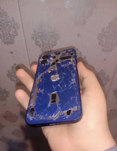 Apple iPhone 12 screen ,back and motherboard damage