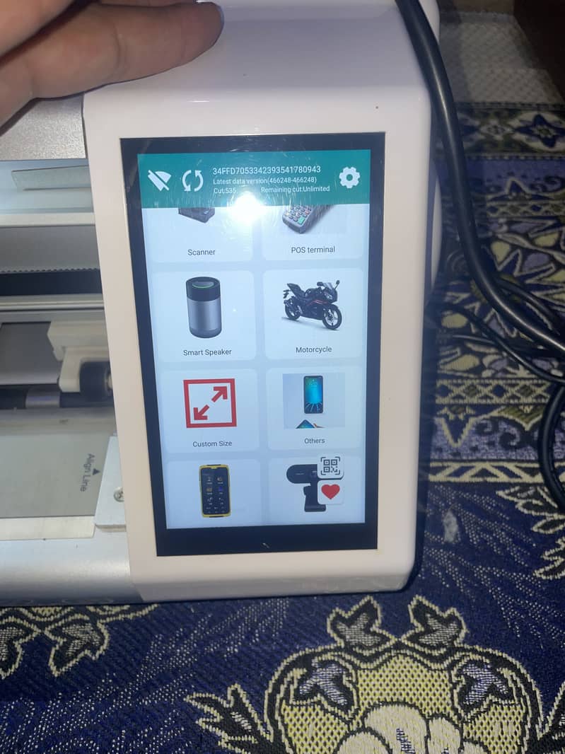 digital sheet & sticker cutting plotter 17