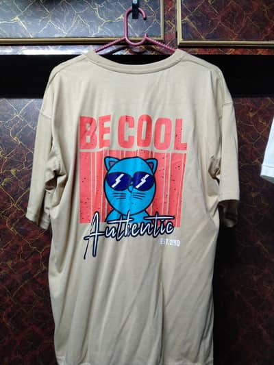 oversized tee with cool graphics