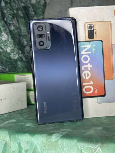 Xiaomi Redmi Note 10 Pro with box charger