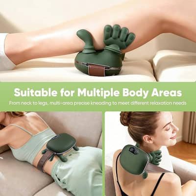 Automatic Self Wireless Neck Shoulder Back Massager with Heat