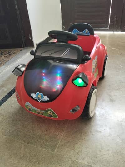 look like new car charging car