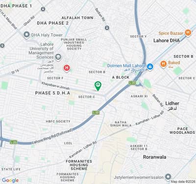 2 Kanal Plot No-27 Nearby- Back of Main- Block B - On Top Location of Phase 5 DHA Lahore For Urgent Sale