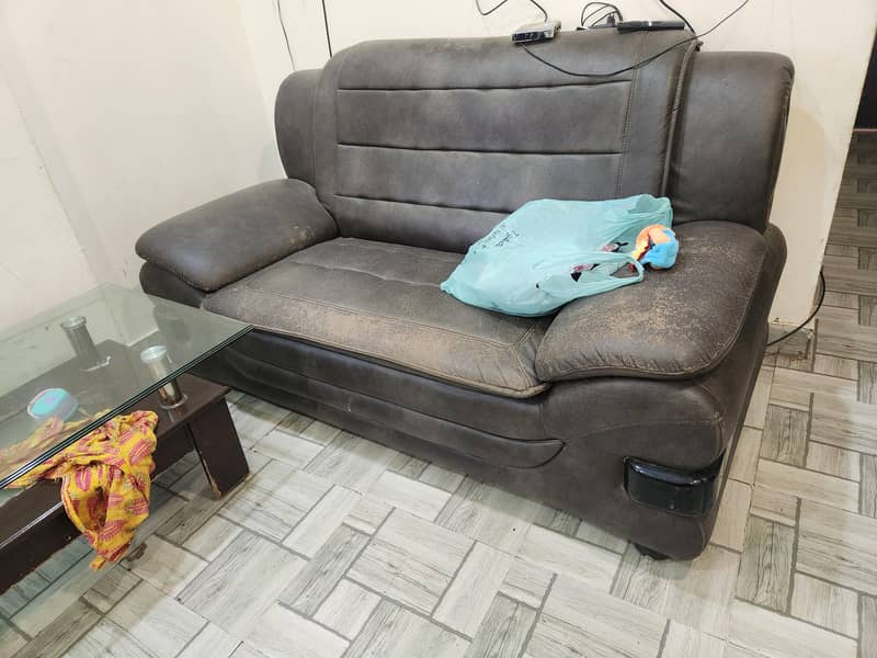 sofa set leather 3