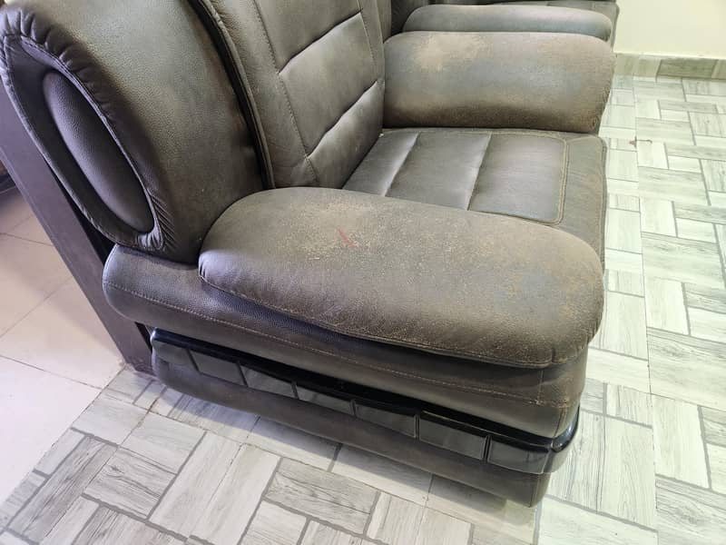 sofa set leather 4