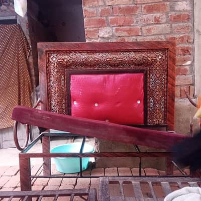 iron bed