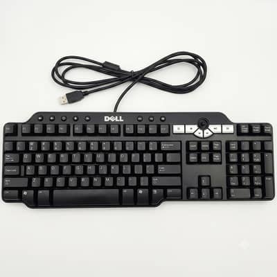 Dell SK-8135 Multimedia Keyboard + Lenovo Optical Mouse | Working Cond