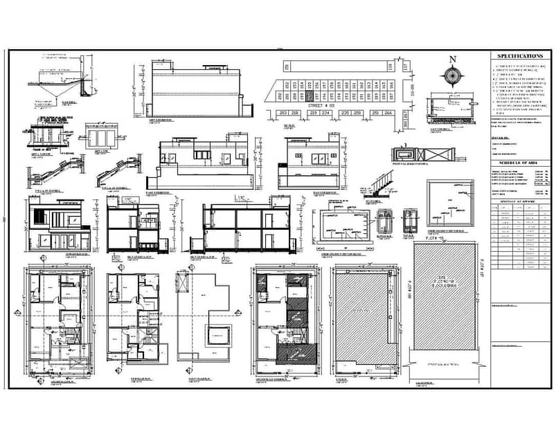 Architect Services/Interior/3D Views/House Map/Autocad/نقشہ نویس 9