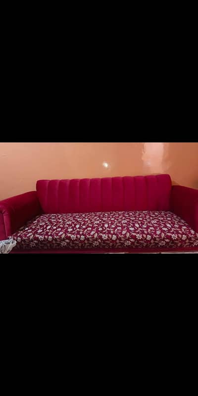 5 Seater Beautiful Sofa With Handmade Covers
