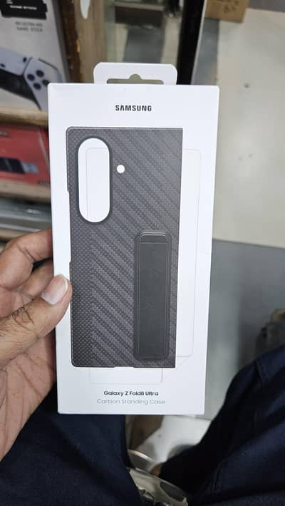 Galaxy Z Fold 8 Ultra Carbon Case Black