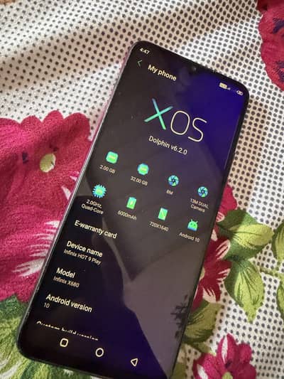 Infinix hot 9 play 2/32