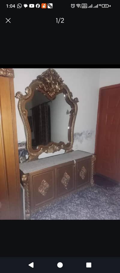 lasani bed dressing or side table